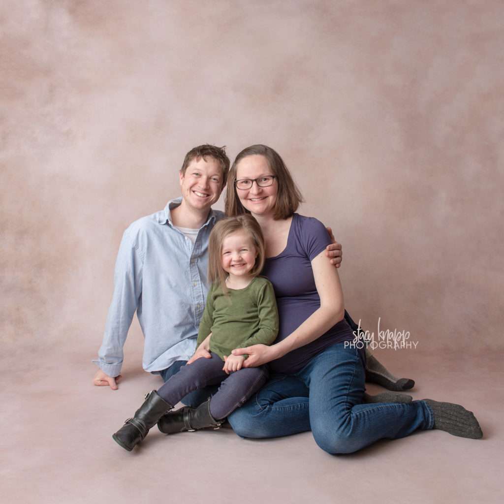 Maternity family photo