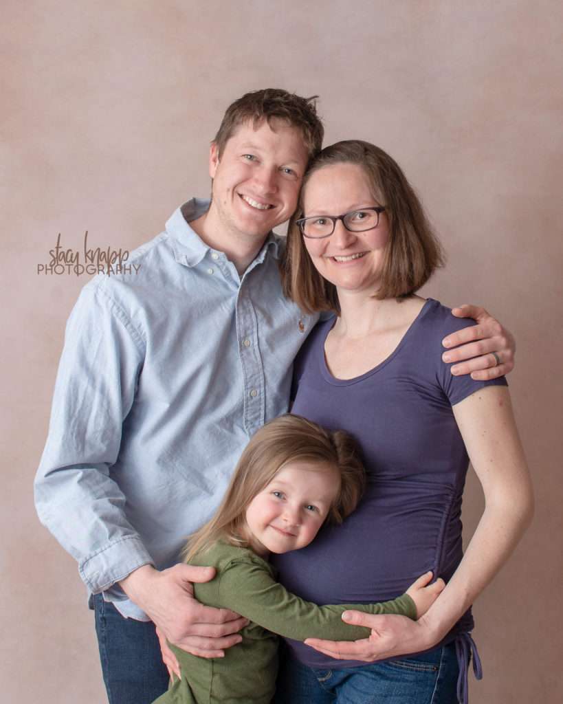 Maternity family photo