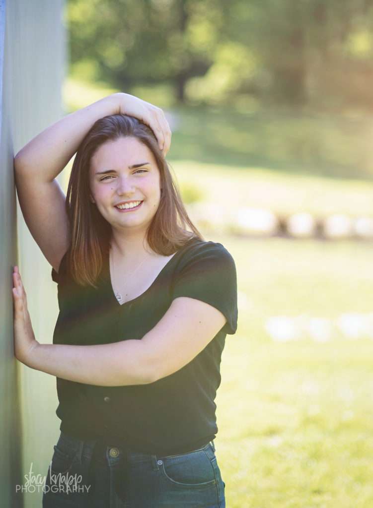 Senior girl photo in Augusta, Maine